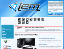 Tablet Screenshot of landesespritmicro.com